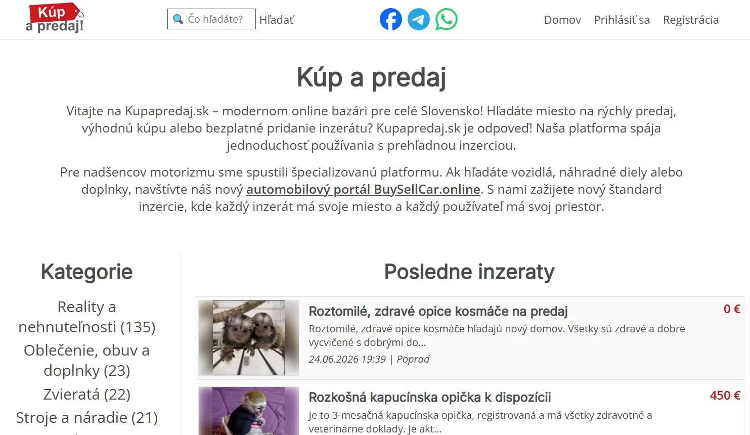 Kupapredaj.sk – SEO pre novovznikajúci online bazár