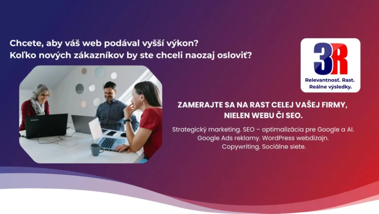 Ako vám 3R pomáha rásť: 3-krokový systém digitálneho marketingu, ktorý mení chaos na predvídateľné výsledky